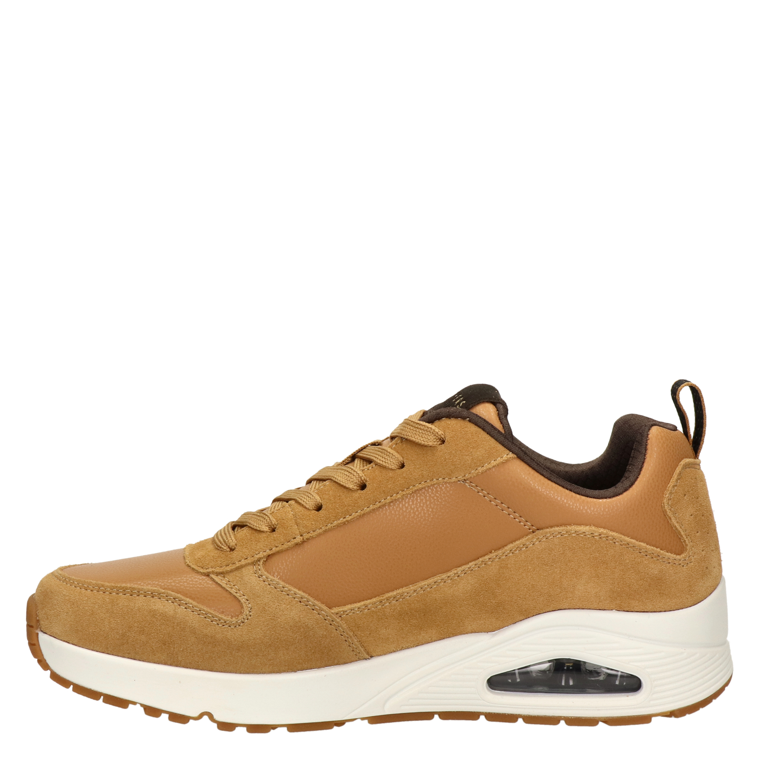 UNO heren sneakers Skechers Cognac