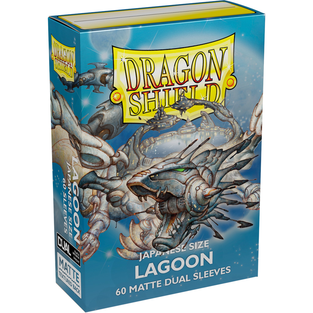 Dragon Shield - 60 Japanese Sleeves Matte - Lagoon