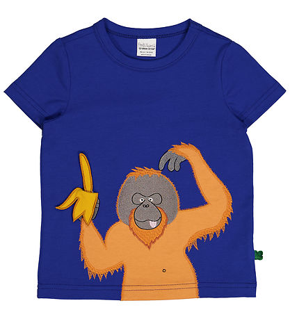 Freds WoRød T-shirt - Orangutang - Surf