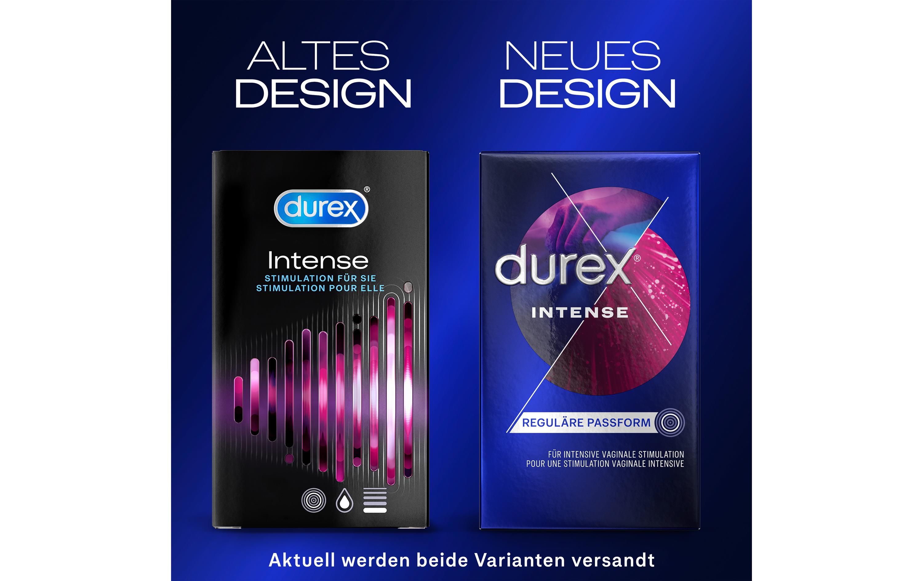 Kondome Intense Orgasmic 10 StückHochwertige Präservative zur sicheren Verhütung