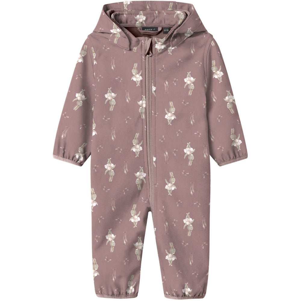 Køb Name It Woodrose Bunny Nbnalfa08 Softshell Dragt Aop Fo