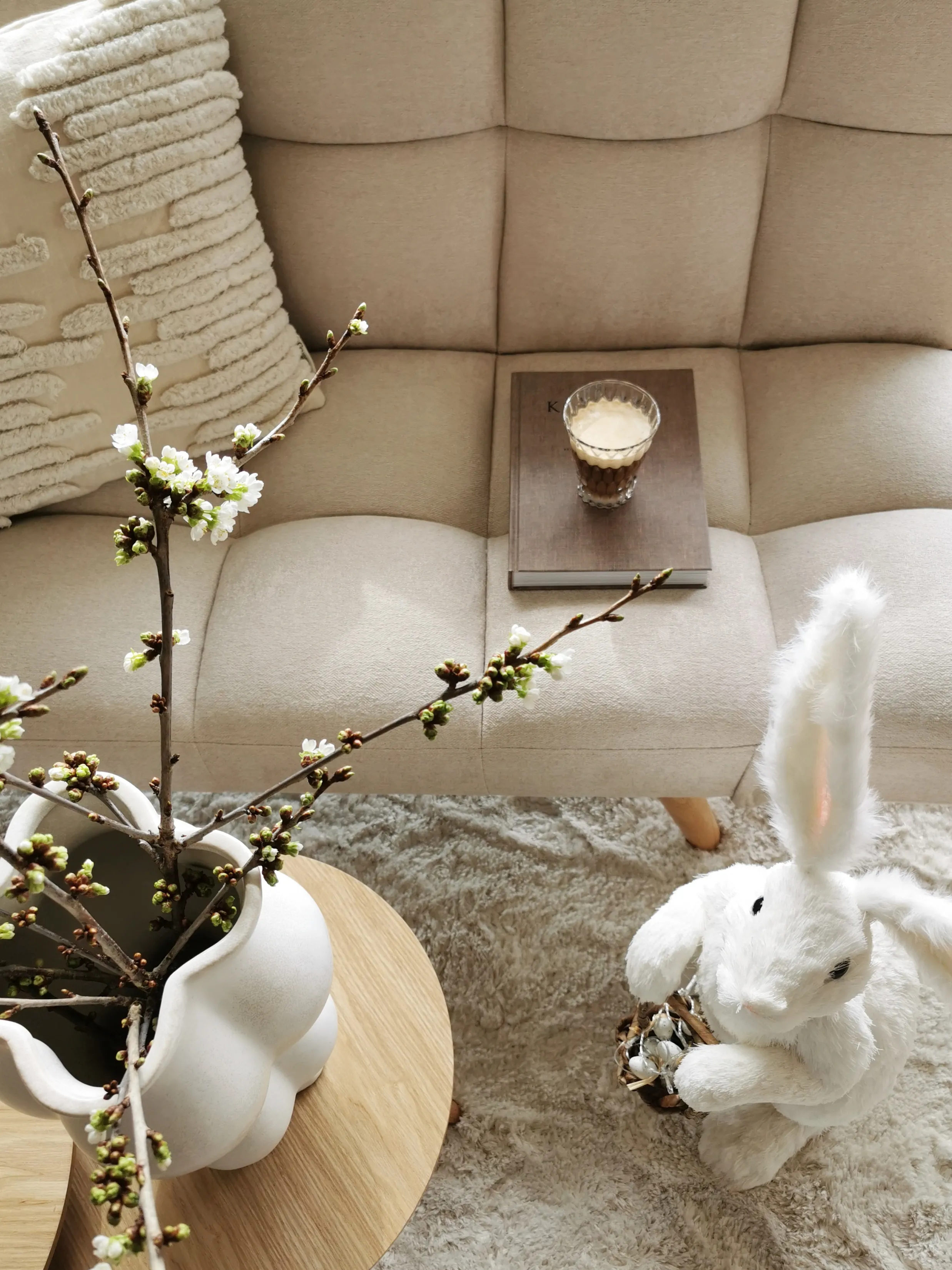 Slaapbank 2-zits INGARO Stof Beige