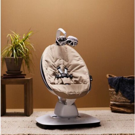 4Moms schommelstoel MamaRoo 5 beige - Prénatal