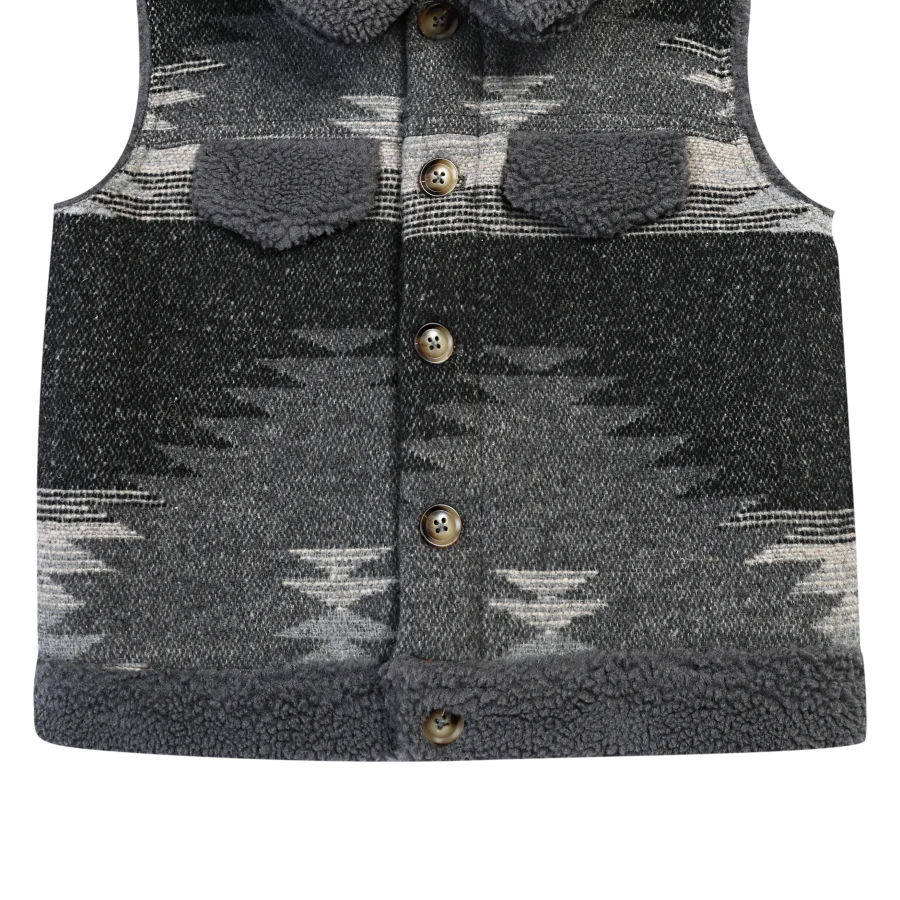 Lensen Gilet | Cloudy Grey Melange