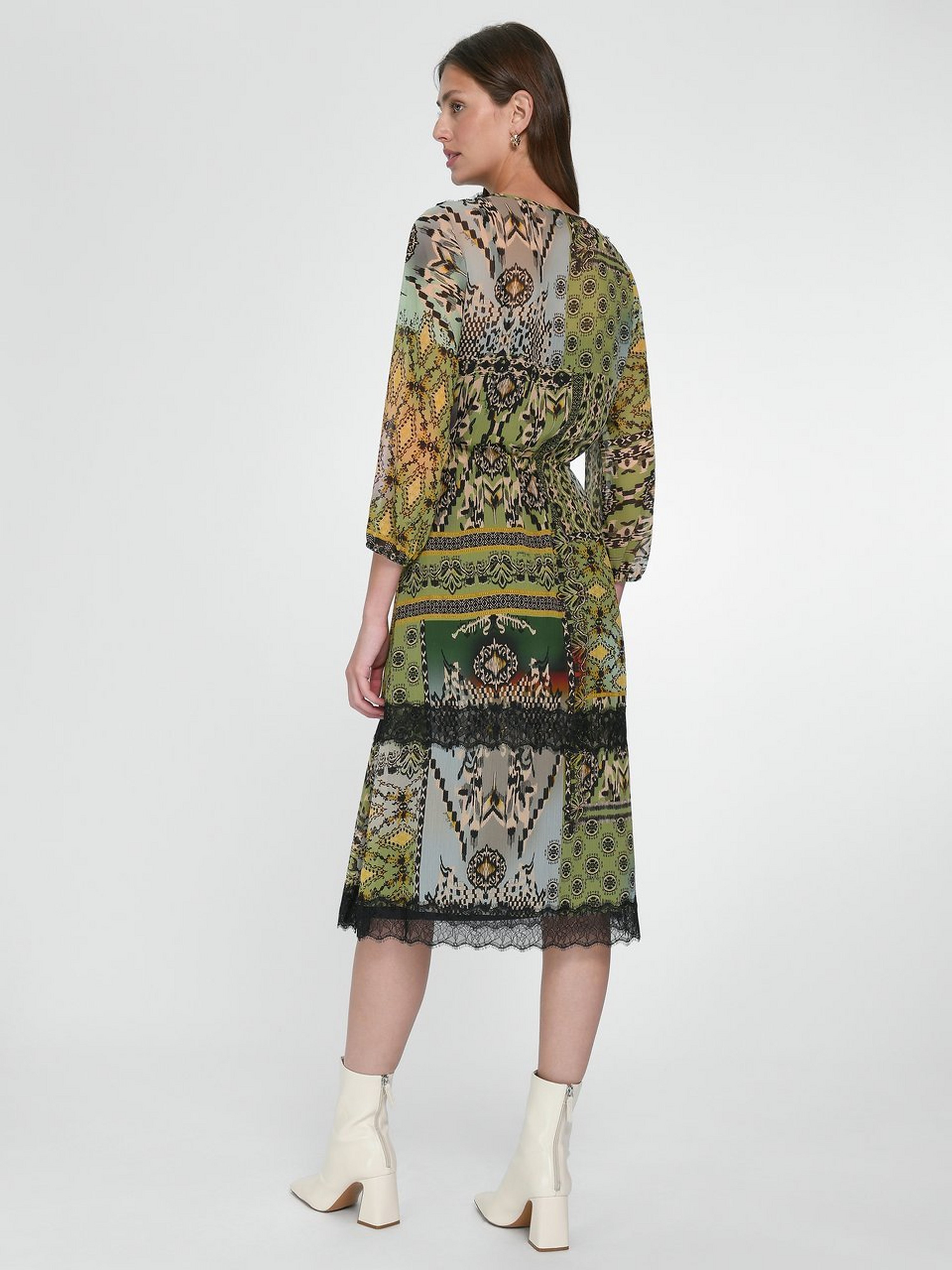 Kleid mit 3/4-Arm