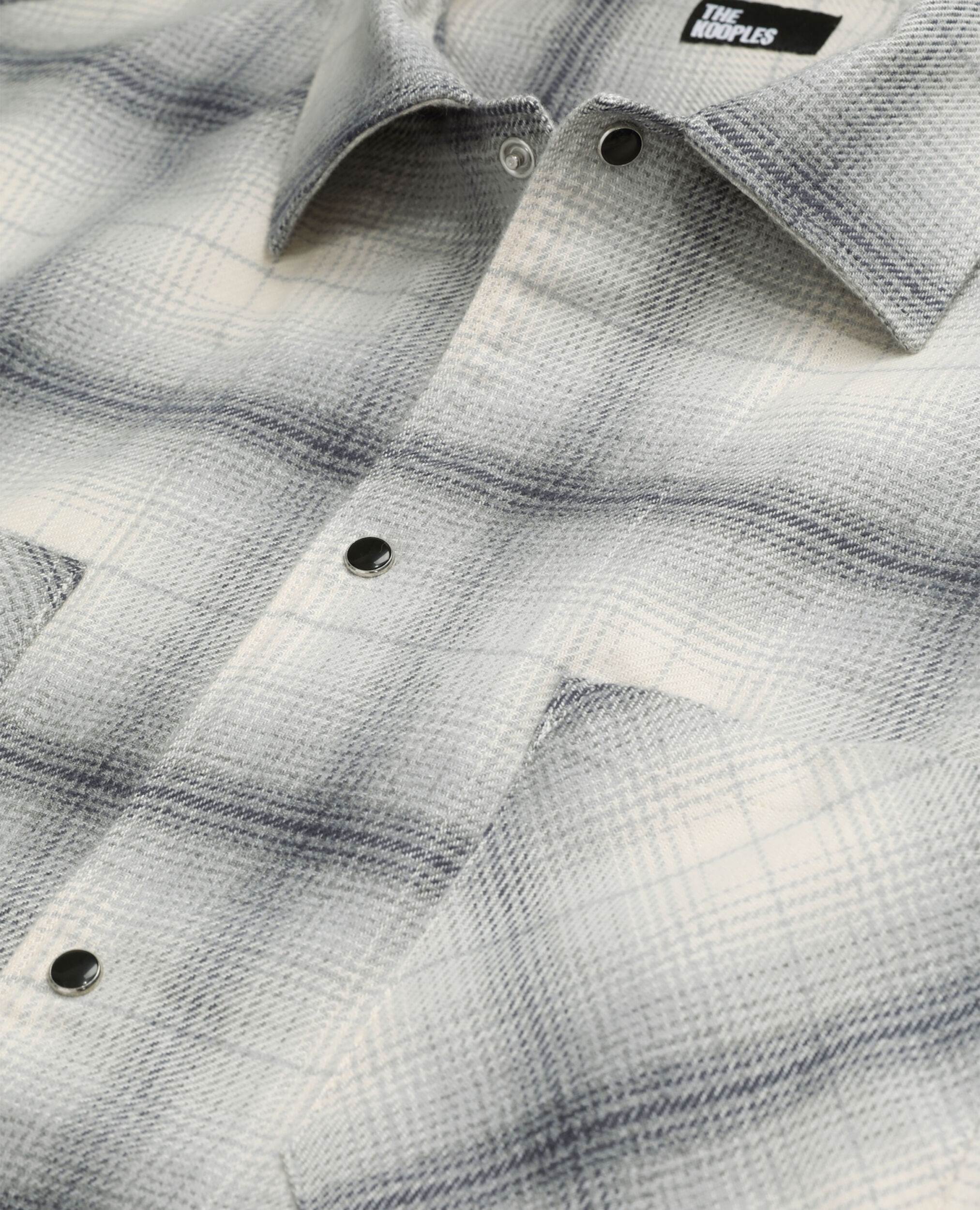 Chemise col classique à carreaux