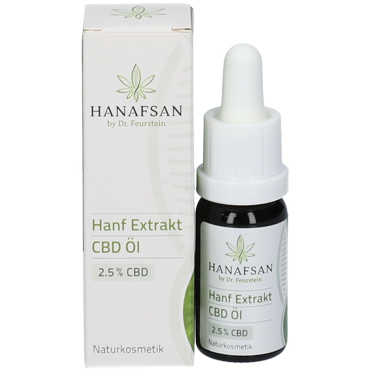 HANAFSAN® Hanf Extrakt CBD Öl 2,5 % CBD