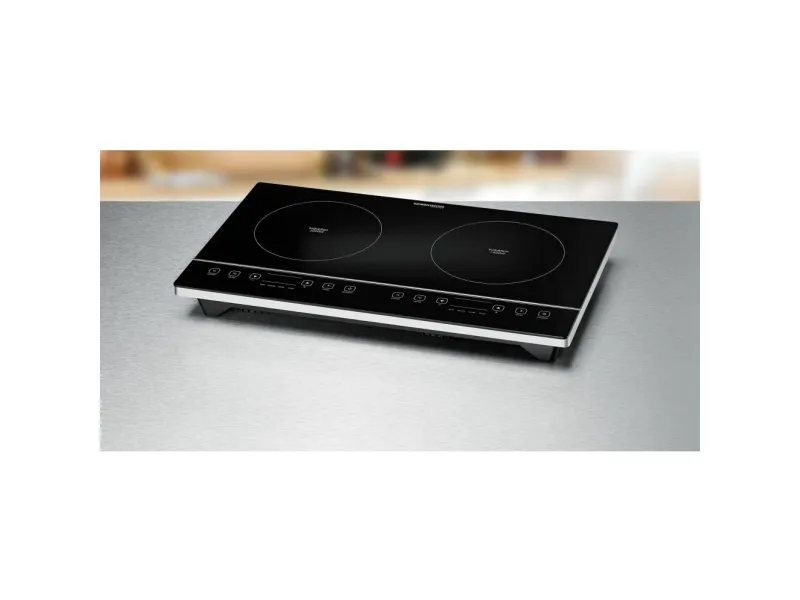 Rommelsbacher CT 3405/IN - Induktionsvarmeplade - 3.4 kW - sort/ sølv
