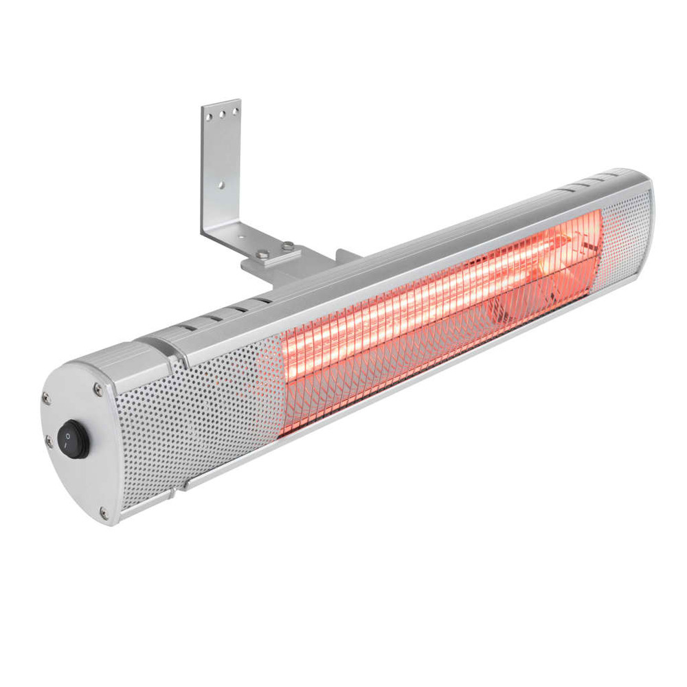 Chauffage murale pour patio ka-5277 2000 w tube doré argenté