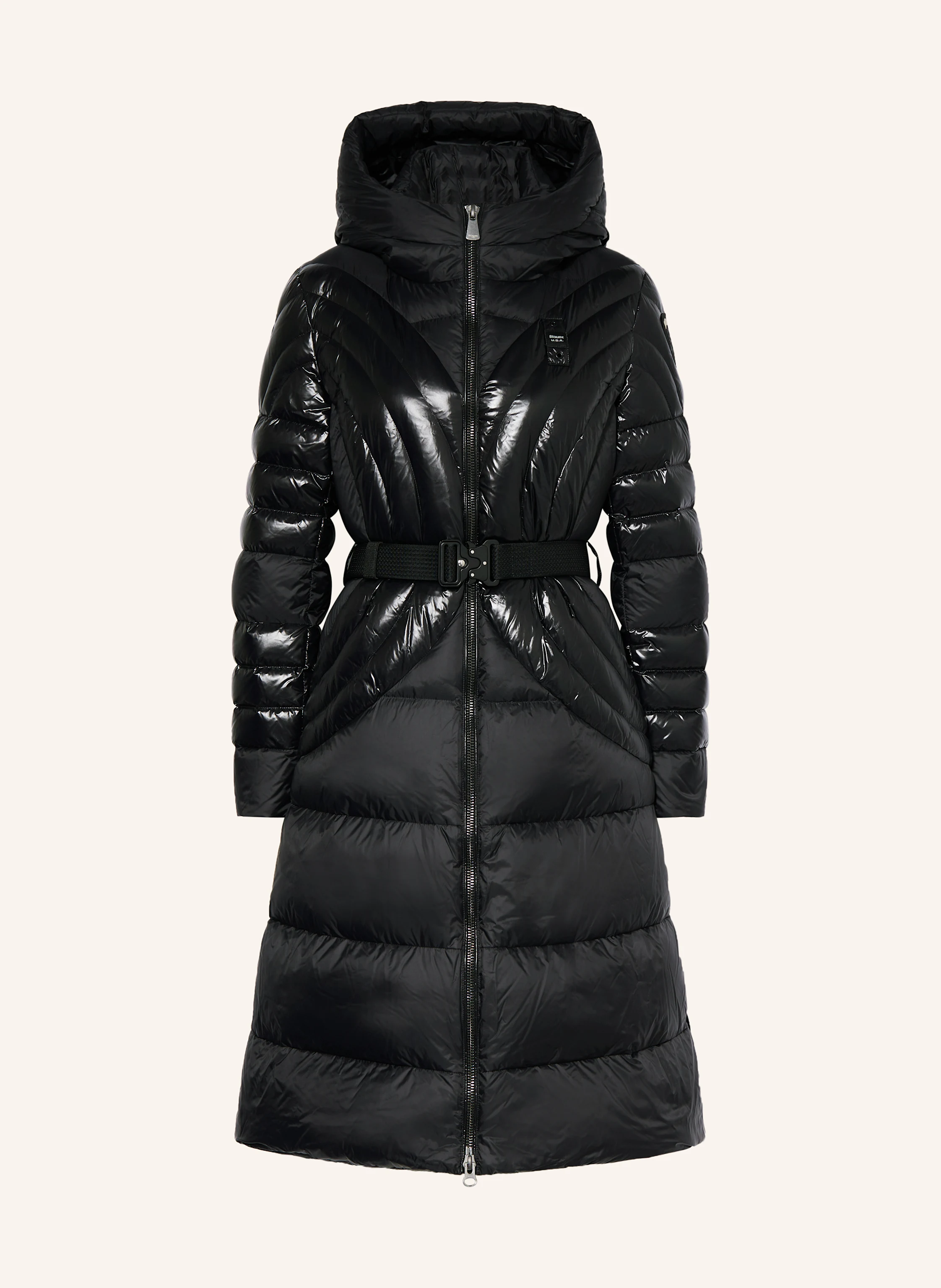 Blauer Daunenmantel QUINCY