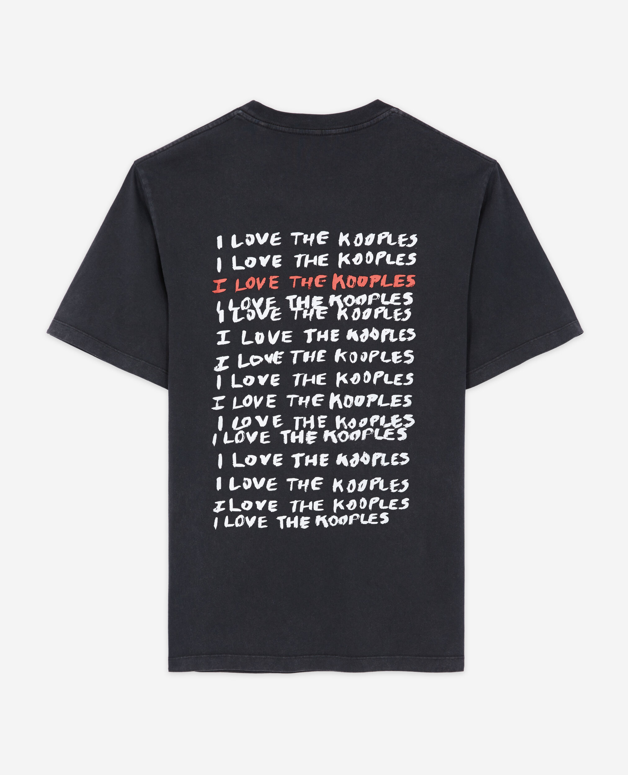 T-shirt Love Kooples noir