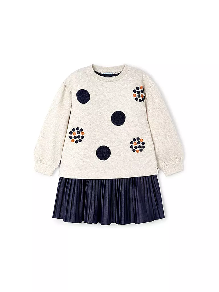 MAYORAL Mädchen Set 2-teilig Kleid und Pullover dunkelblau