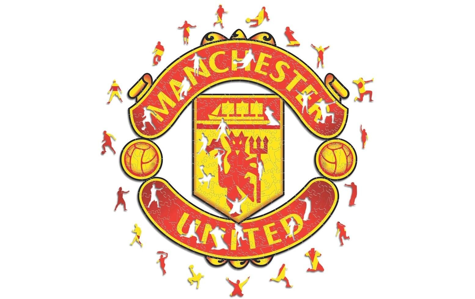Puzzle »Iconic FC Manchester United - Logo« Holzart: Birke (Herkunftsland: China)