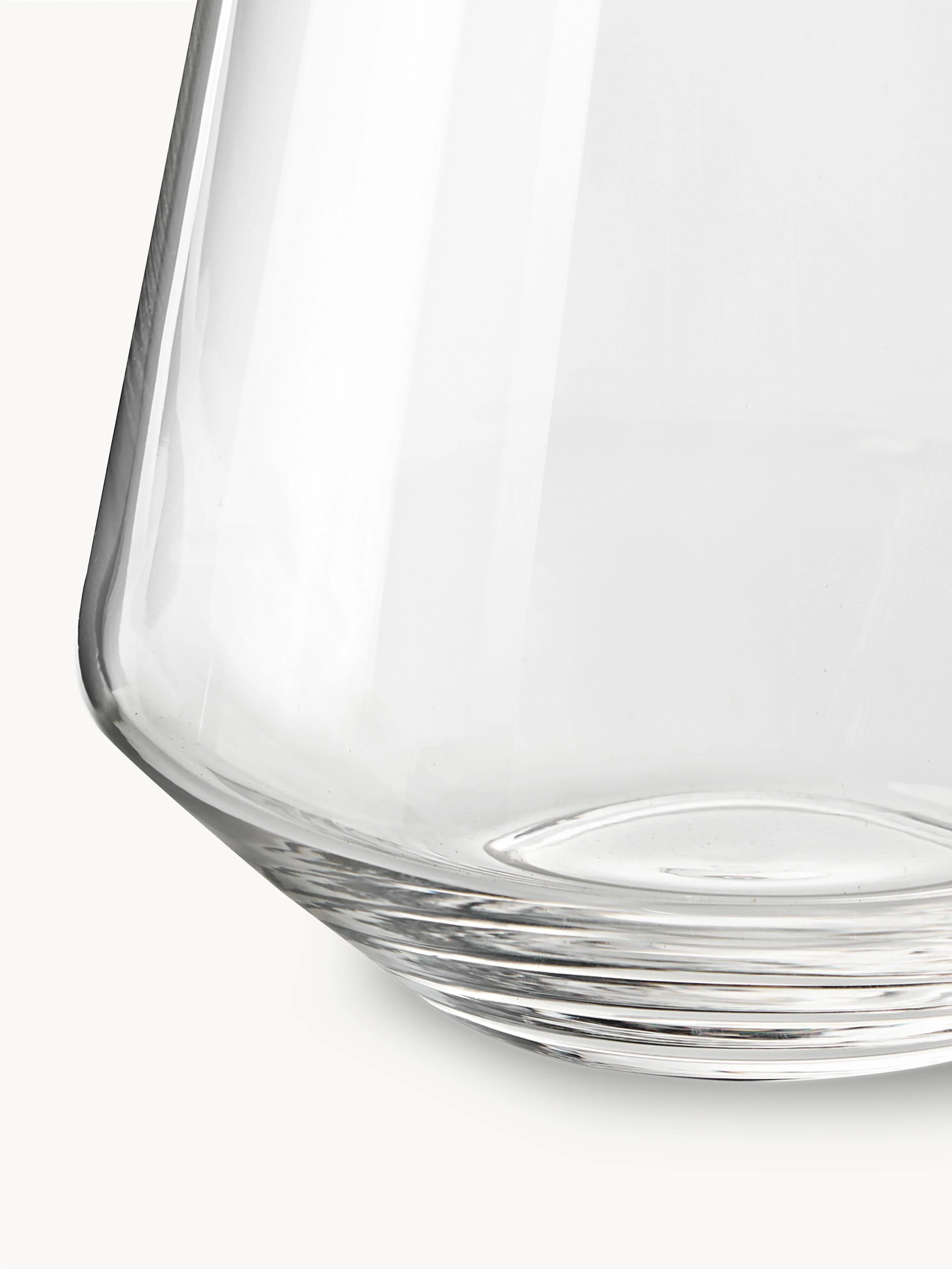 Mondgeblazen glazen vaas Joyce, H 21 cm