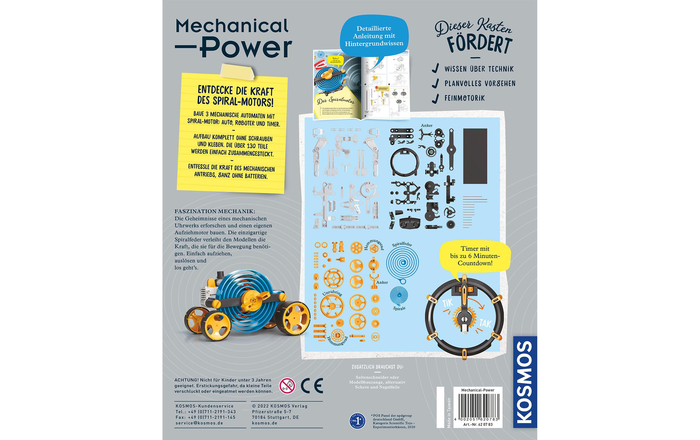 Experimentierkasten Mechanical PowerFaszinierende Modelle mit Spiral-Motor
