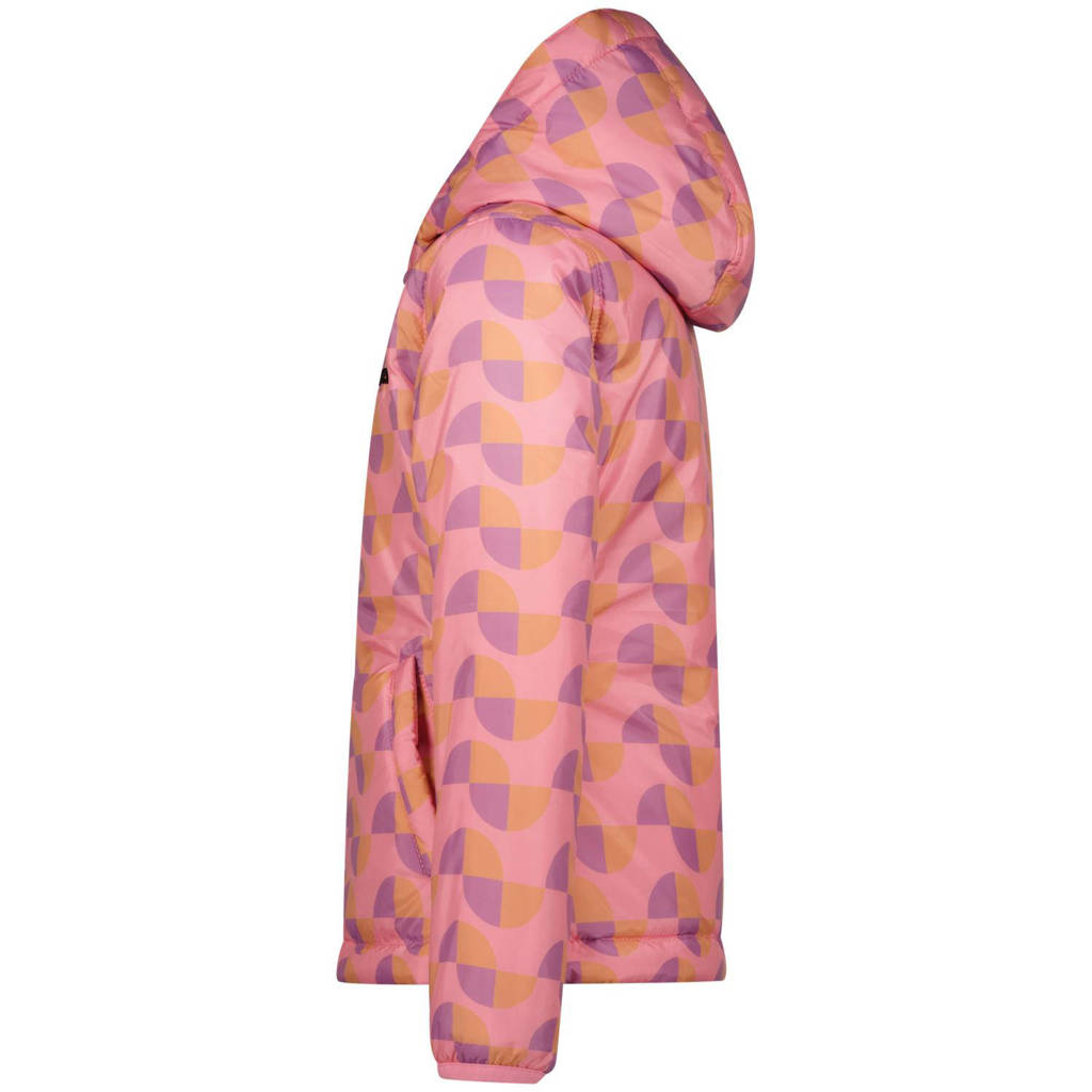 Raizzed zomerjas Inaya met all over print roze/paars/oranje