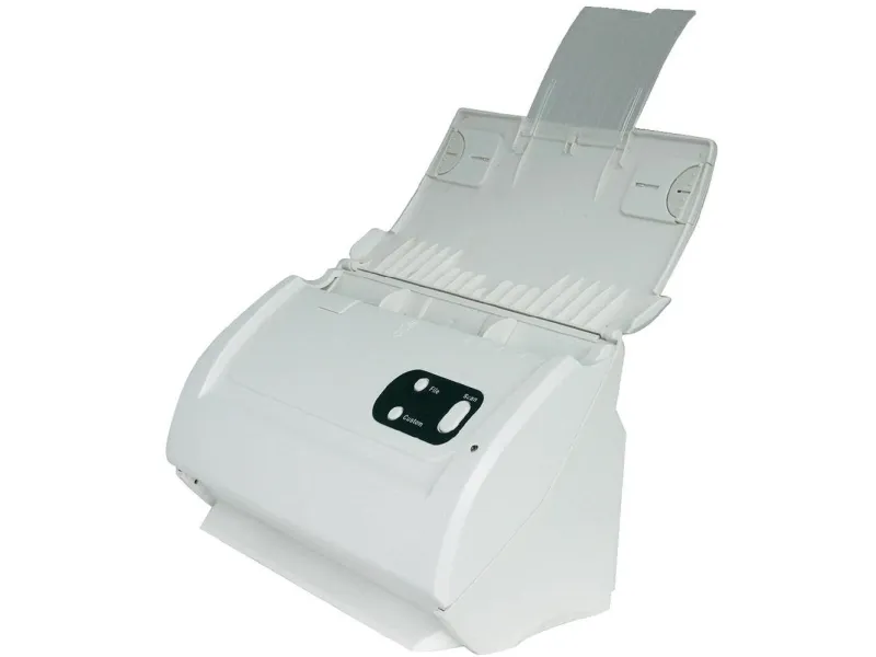 Plustek SmartOffice PS283 - Dokumentscanner - Contact Image Sensor (CIS) - 220 x 356 mm - 600 dpi x 600 dpi - op til 25 ppm (mono) - ADF (50 ark) - op til 1500 scanninger pr. dag - USB 2.0