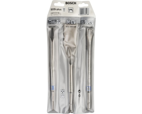 Bosch SDS Plus Beitelset 250 mm 3-delig