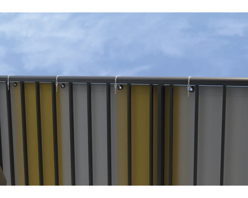 SOLUNA balkonbekleding H:75 cm stof design S2015 (per meter verkocht)