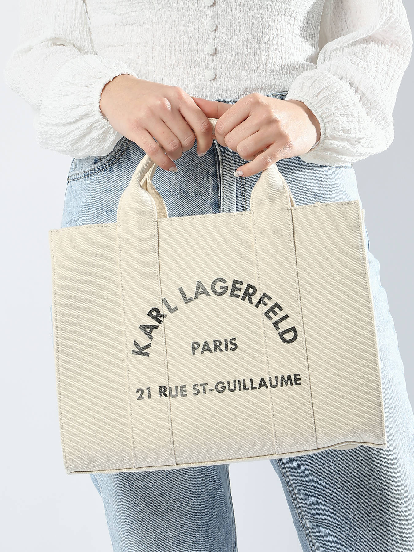 Sac  main RSG coton KARL LAGERFELD