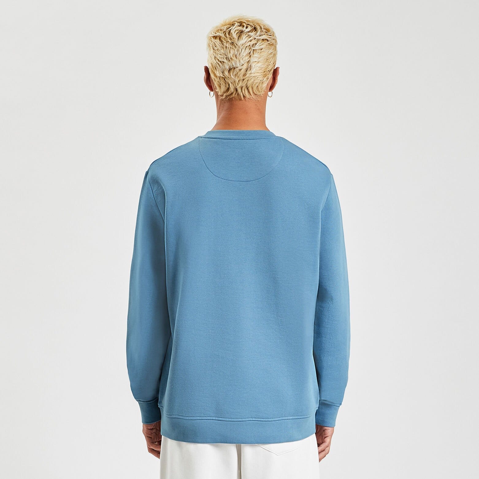Sweat col rond licence Tour de France Bleu