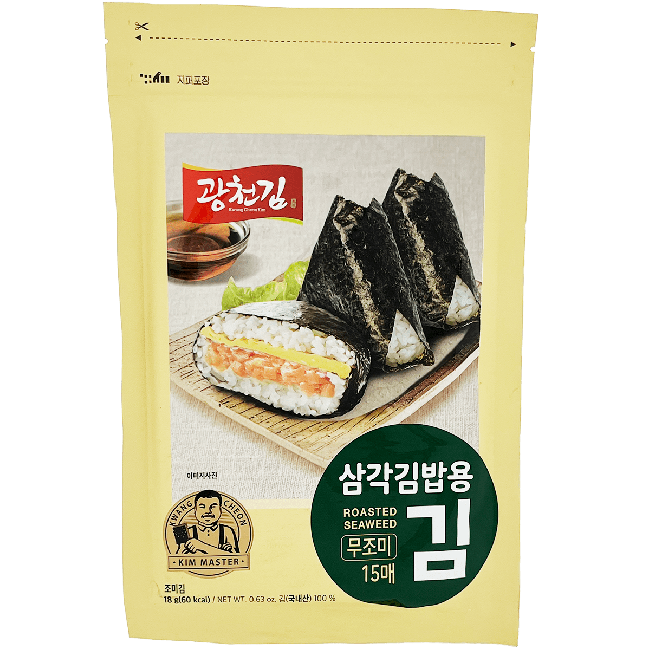 Onigiri Wrapping (Geroosterd Zeewier) 18g