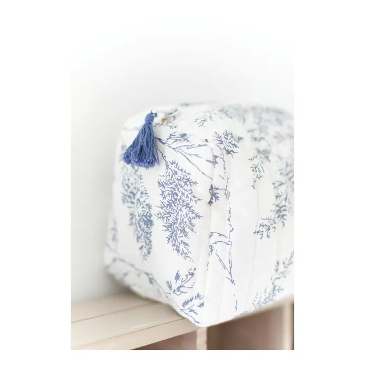 Tartine et Chocolat Trousse de toilette Feuillage | Bleu marine