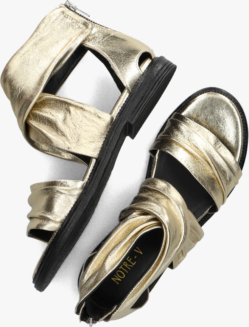 NOTRE-V gouden notre-v sandalen 1gamba102