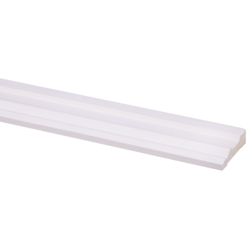 Koplat grenen gegrond 15x57 mm, lengte 270 cm
