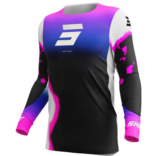 Shot - Maillot Aerolite Astral Noir / Blanc / Bleu / Rose