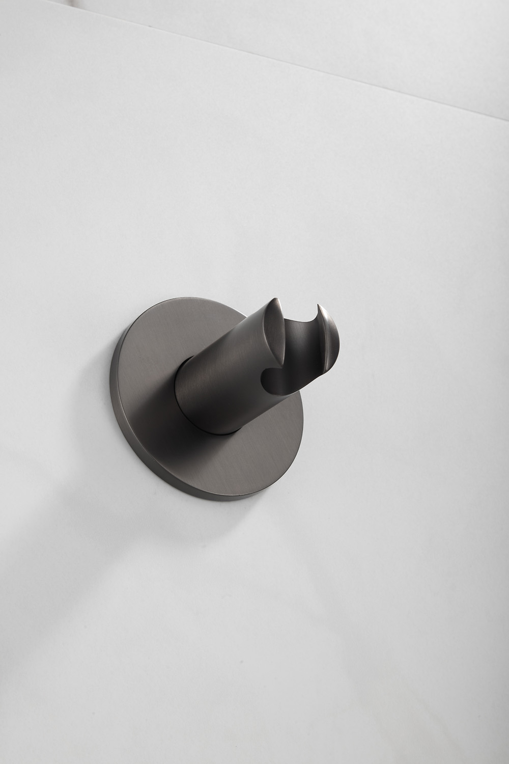 Saniclear Plus handdouche houder verouderd ijzer - gunmetal