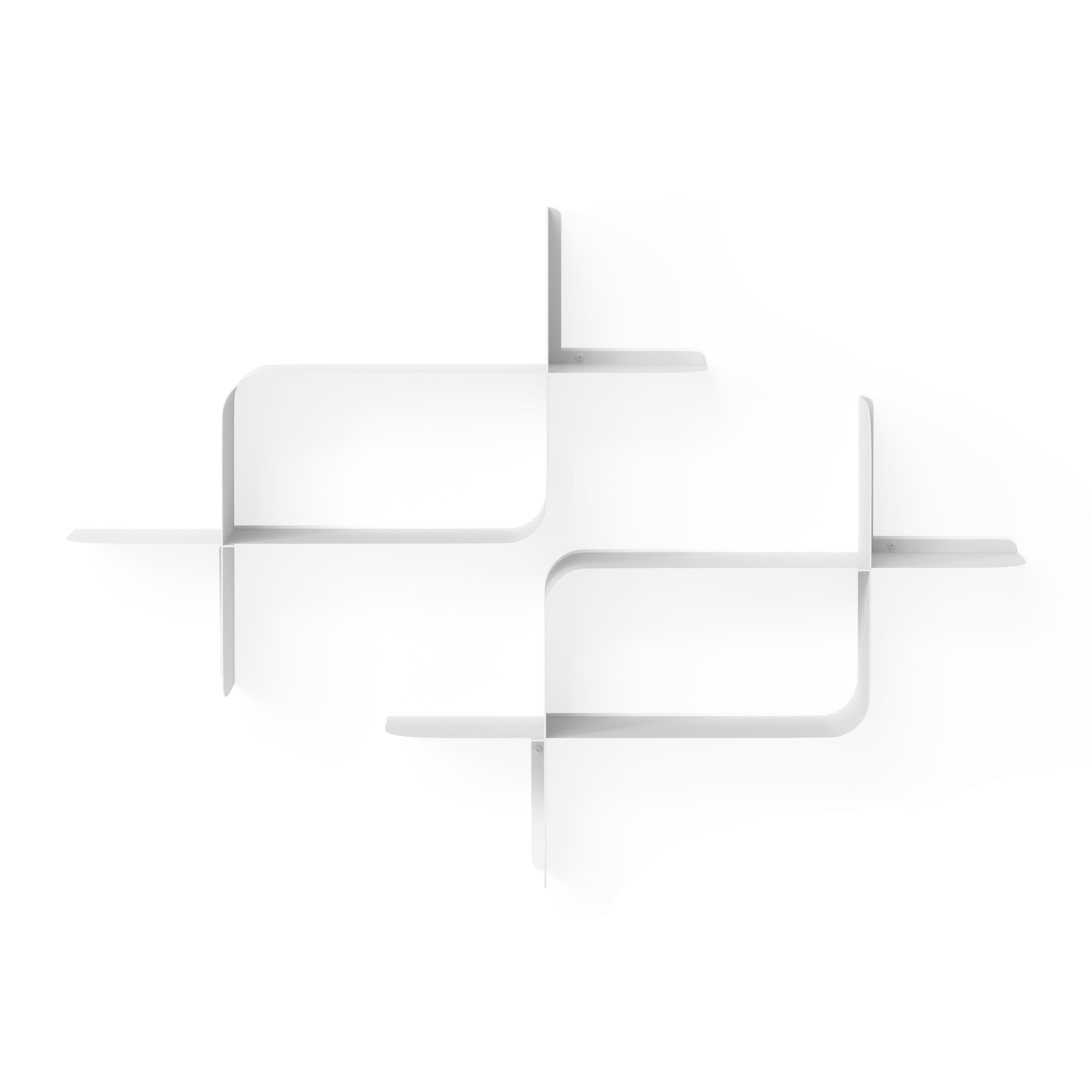 Umbra Montage Wandplank - Set van 2 - Wit