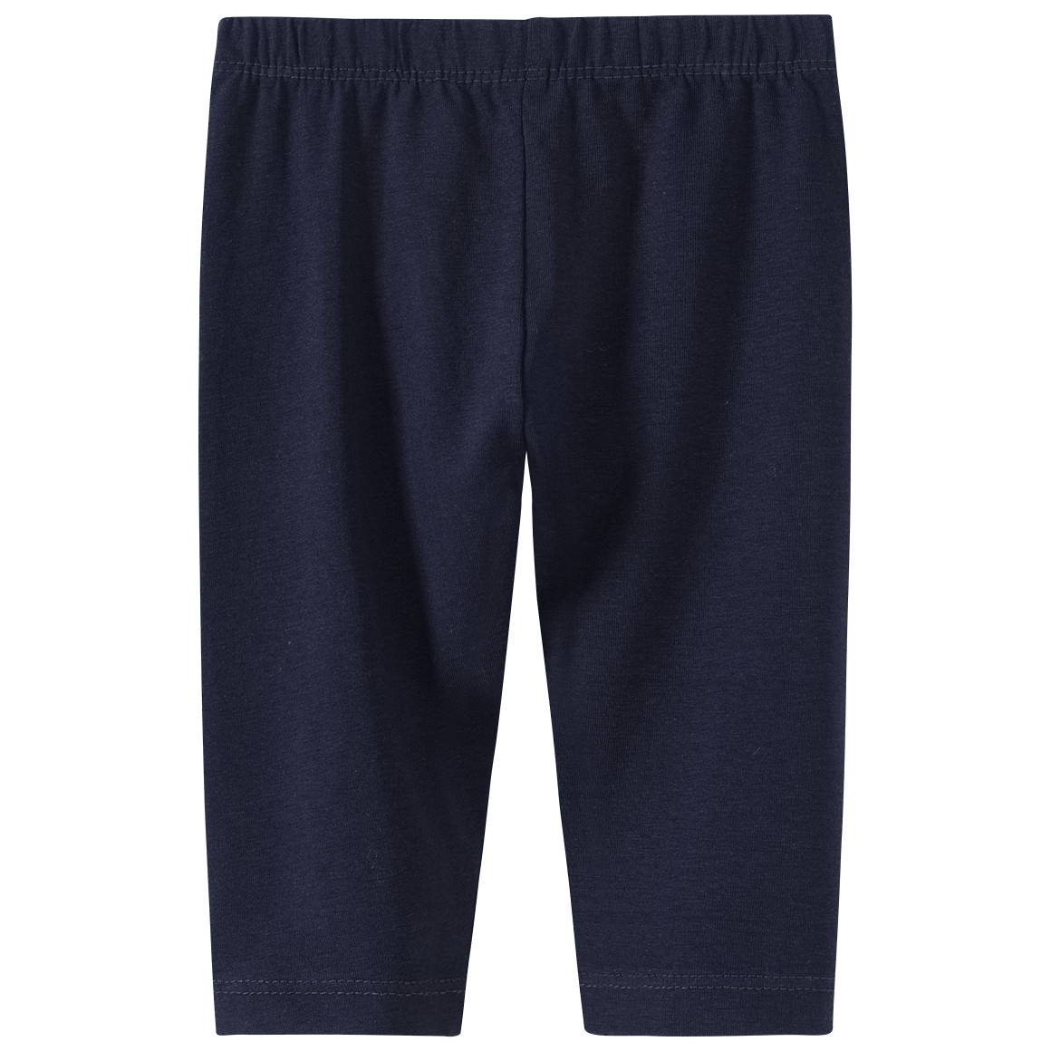 Famy 2 Baby Capri-Leggings im Basic-Look dunkelblau