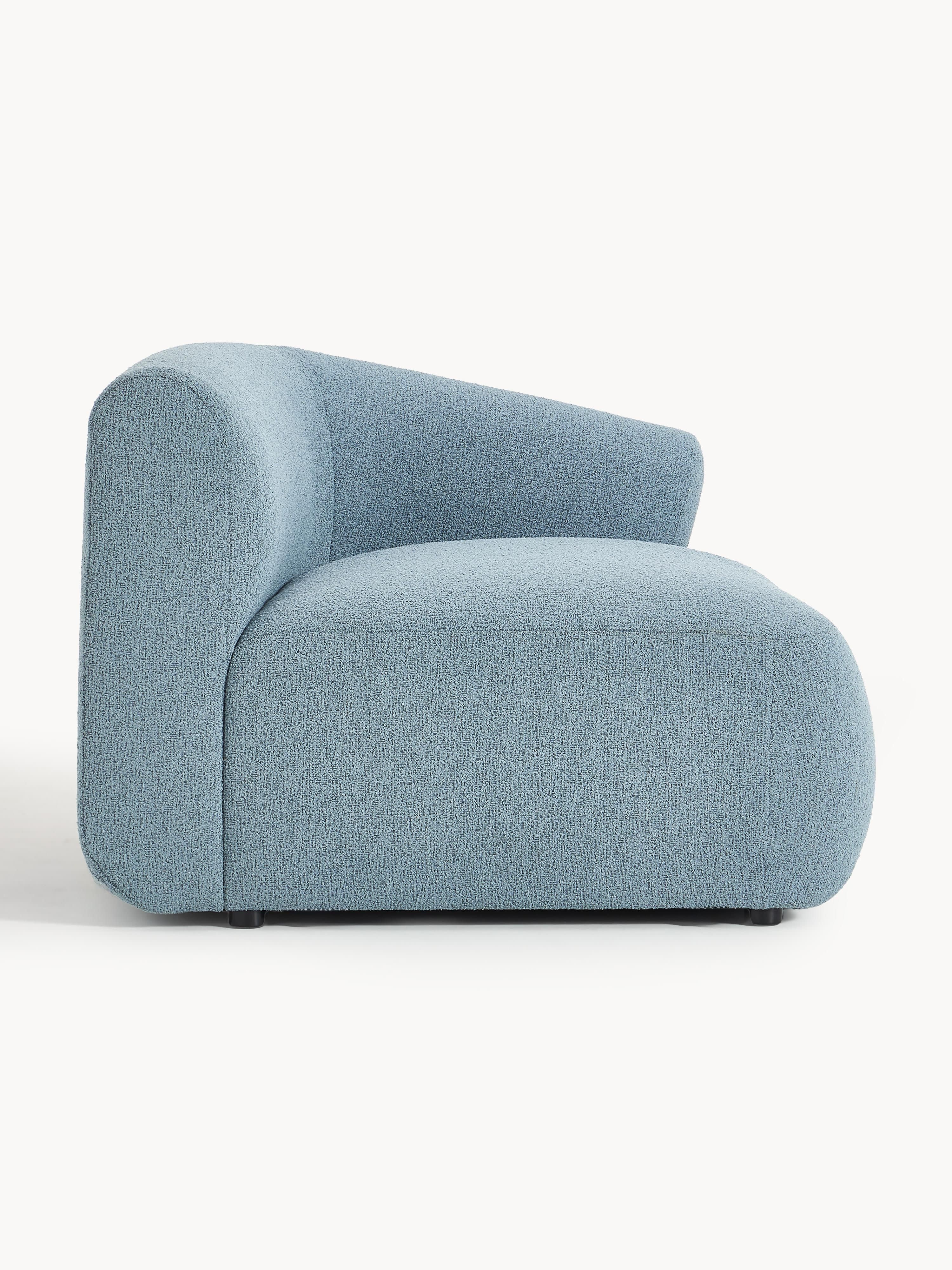 Bouclé hoekmodule Sofia