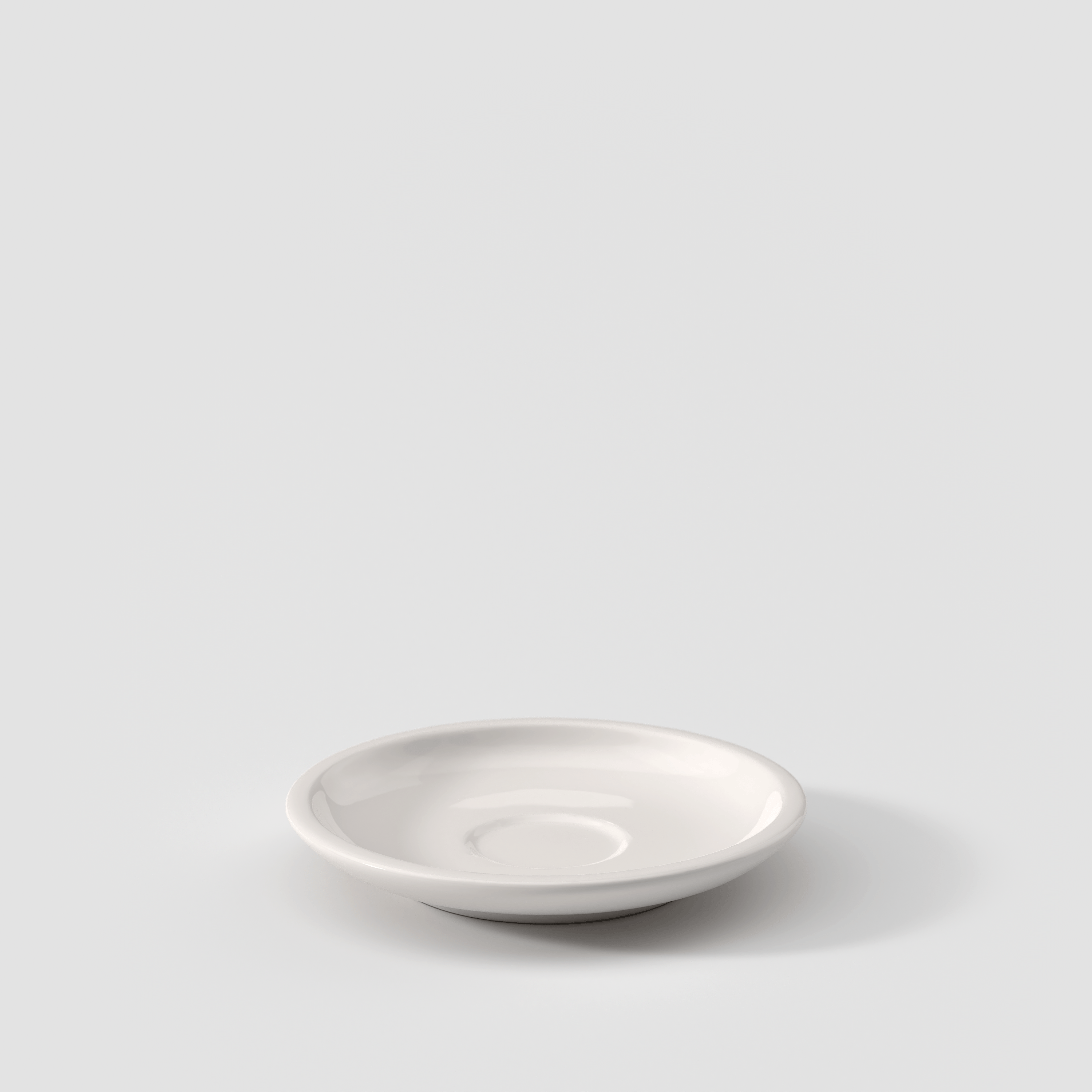 Artesano Espresso cup saucer White, 4.8'', Premium Porcelain