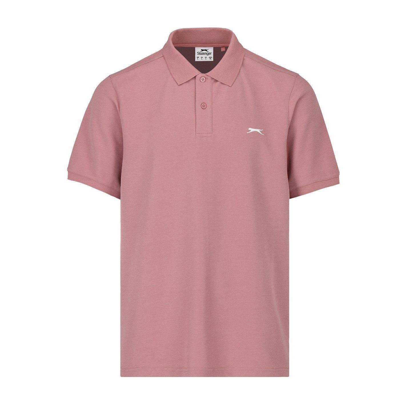 Slazenger Plain Polo Shirt Mens