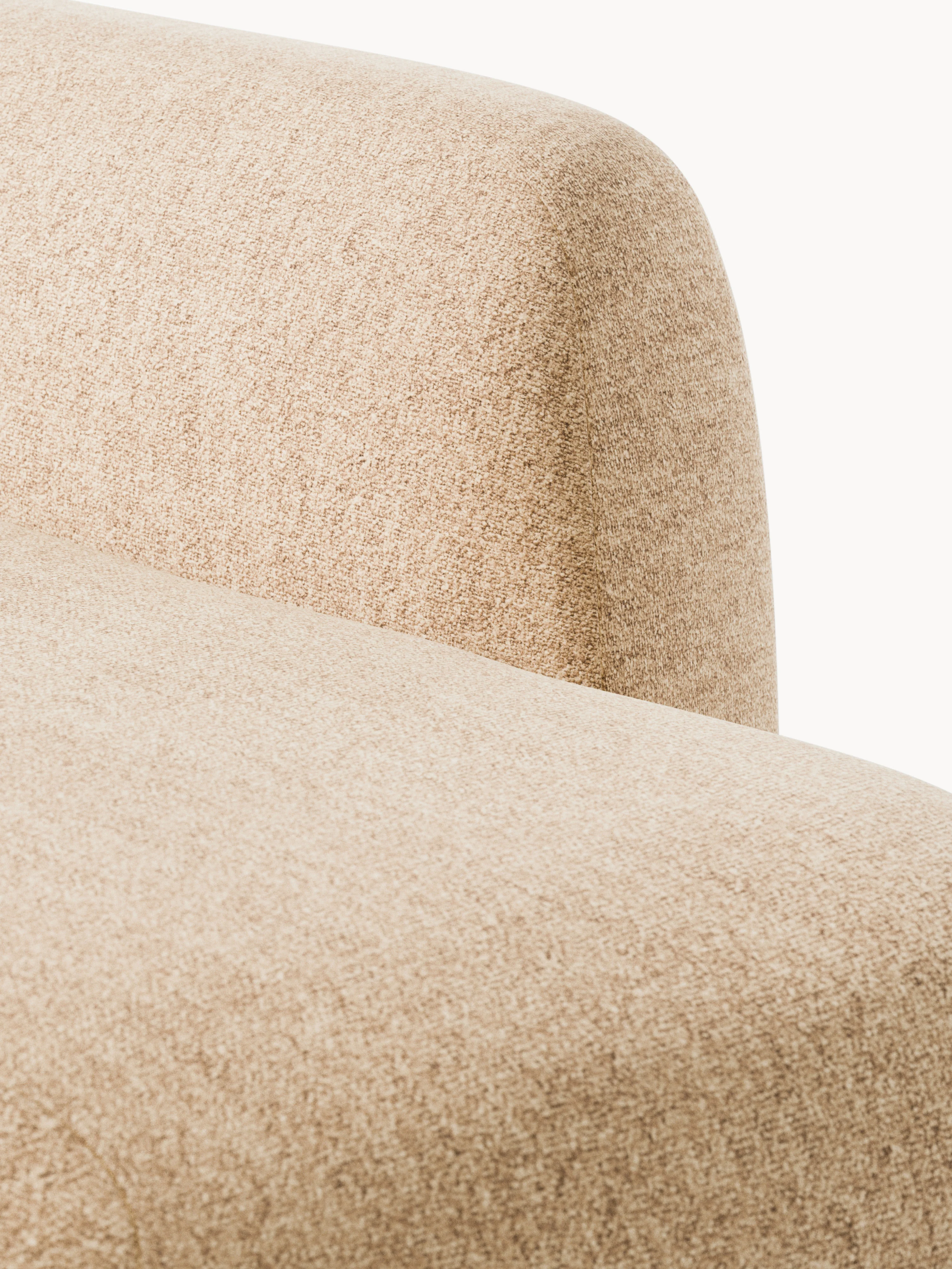Modulaire bouclé XL hoekbank Wolke met chaise longue