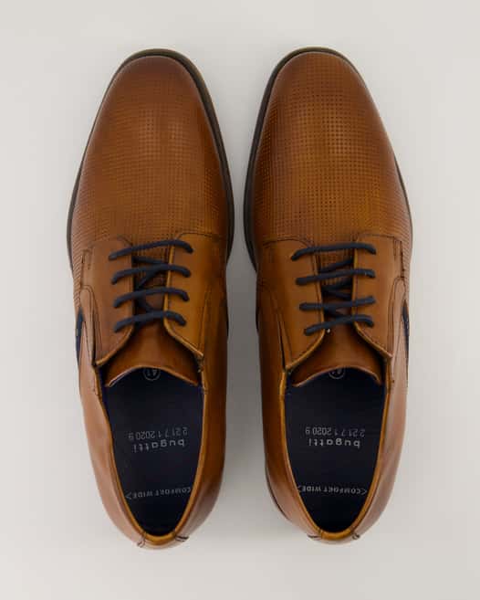 Bugatti Lero Comfort Business Schuhe in Braun