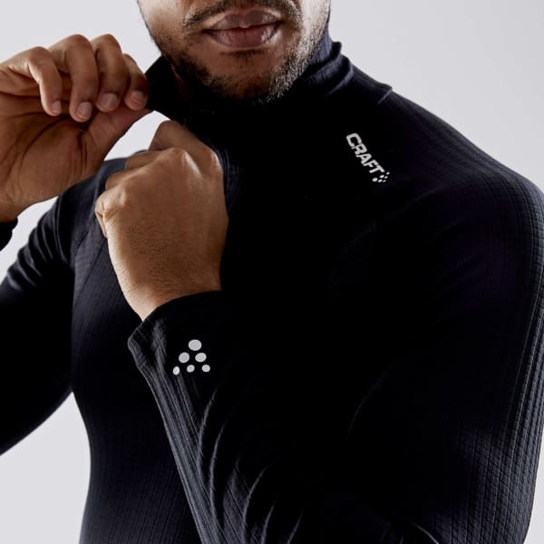 T-shirt thermique CRAFT ACTIVE EXTREME X ZIP LS BLACK