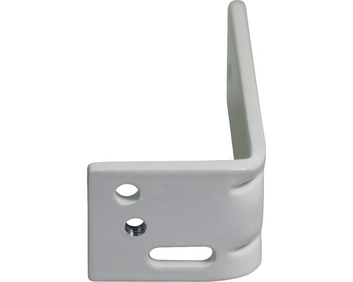 Aluminium afstandsbeugel 40 mm wit