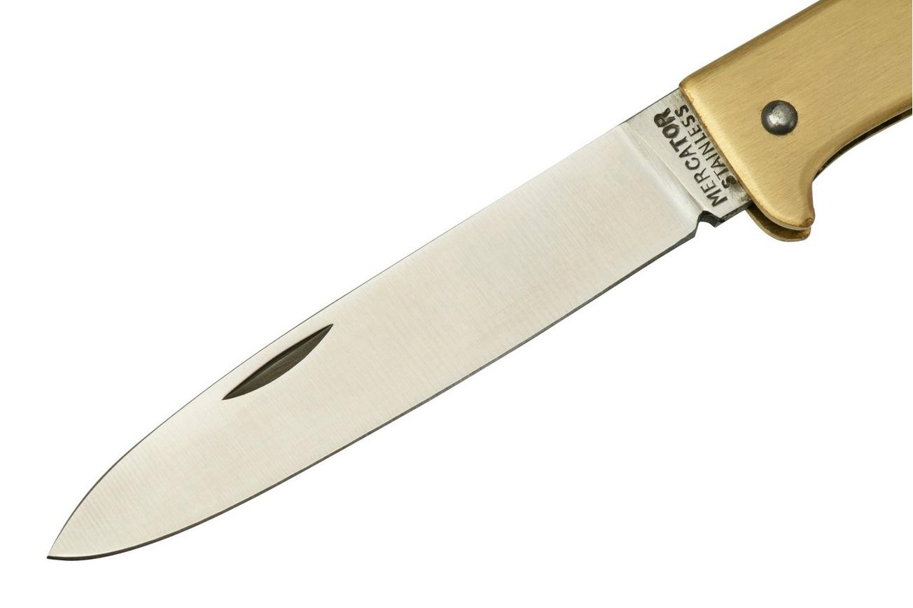 Otter Mercator 10-701 RG R Small Brass Stainless, zakmes