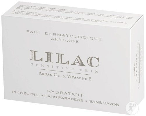 Lilac Sensitive Skin Pain Dermatologique Anti-âge Huile D'Argan Et Vitamine E 100g