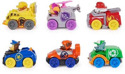 Paw Patrol Pup Squad Racerbil 6-Pakk