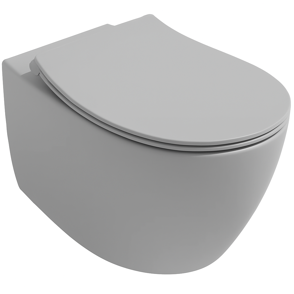 Isvea Sentimenti softclose toiletzitting grijs