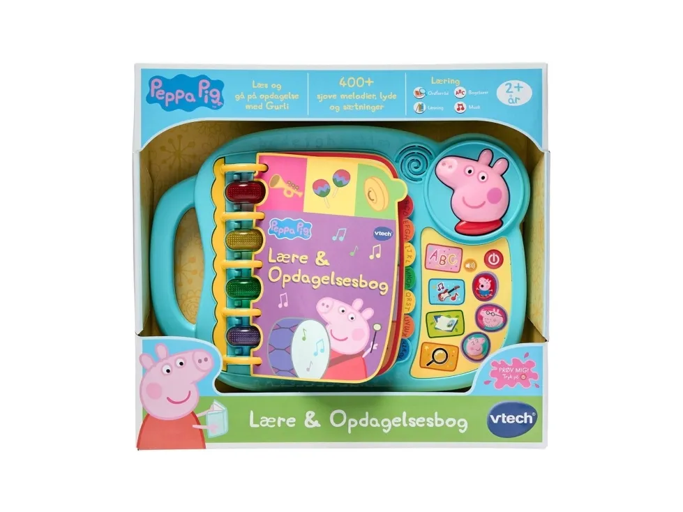 Vtech Peppa Pig Learn&Discovery Book DK