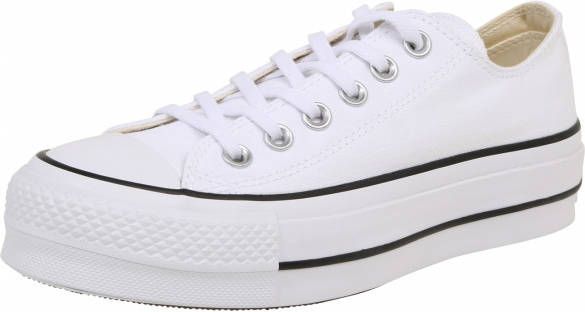 Converse Chuck Taylor All Star Platform Low Dames Schoenen White Textil Foot Locker