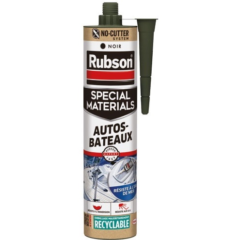 Mastic 280 ml Noir - Autos & Bateaux