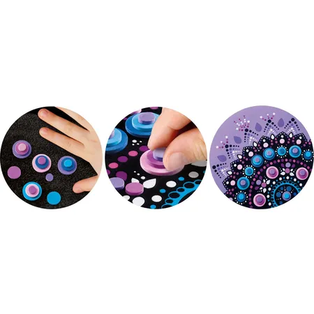 Maped Creativ VELVET MOSAICS Pastell, Kreativ- und Bastelset