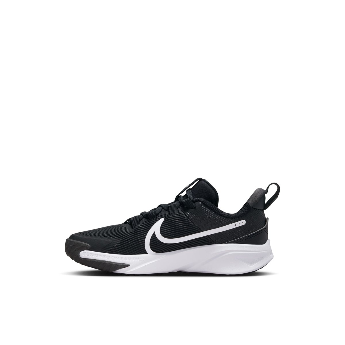 Facile à mettre-Starrun4v-jb-Baskets - Talon plat - Noir/Blanc