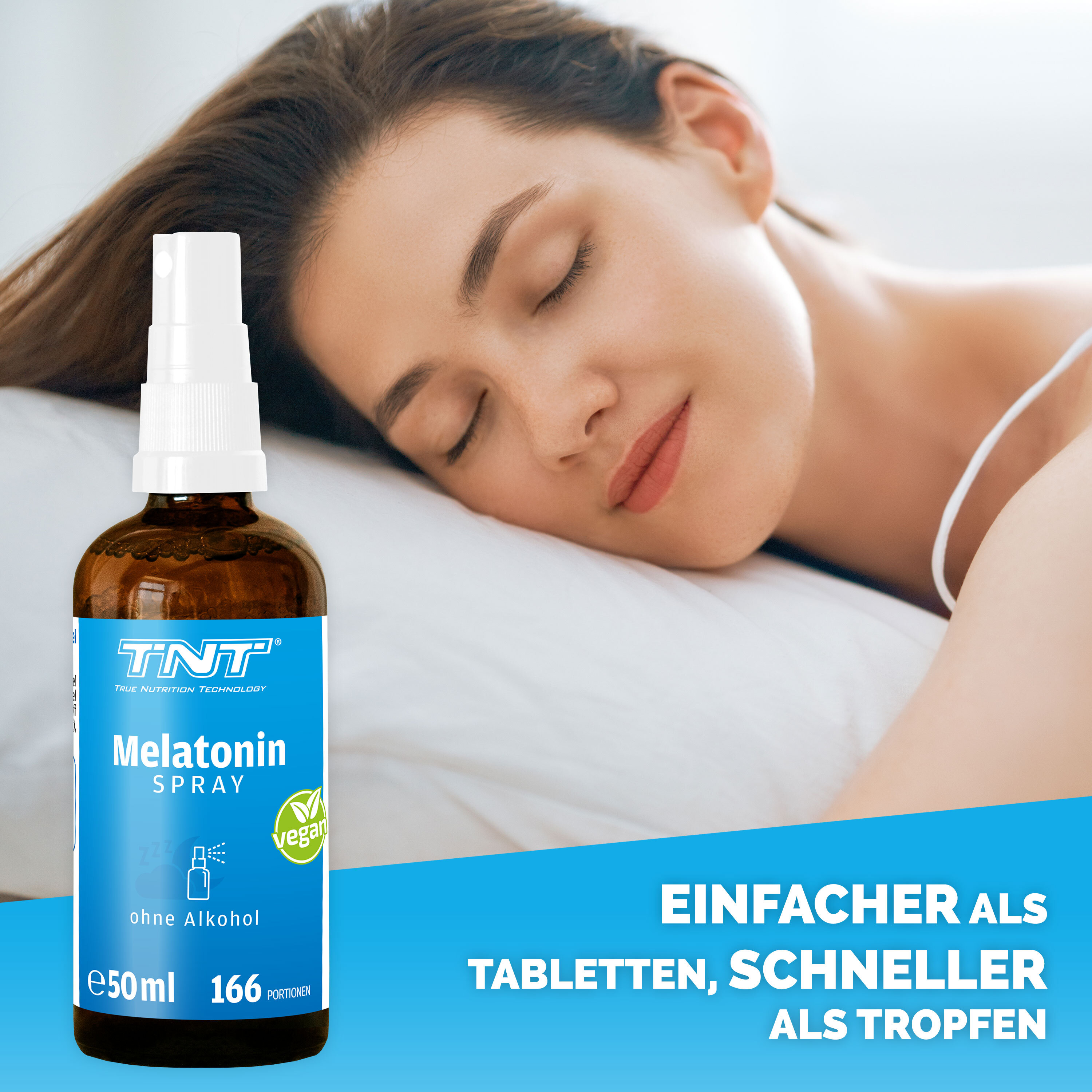 TNT Melatonin Spray Alkohol- und zuckerfrei